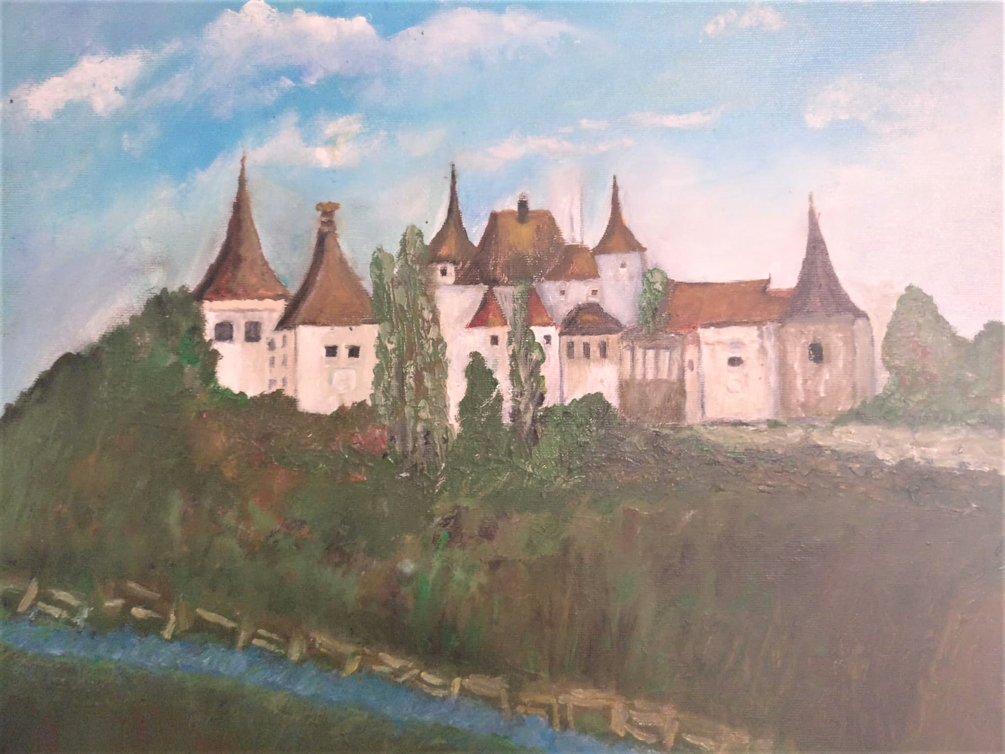 ,,Castelul cu inorogi” de la Mănăstirea